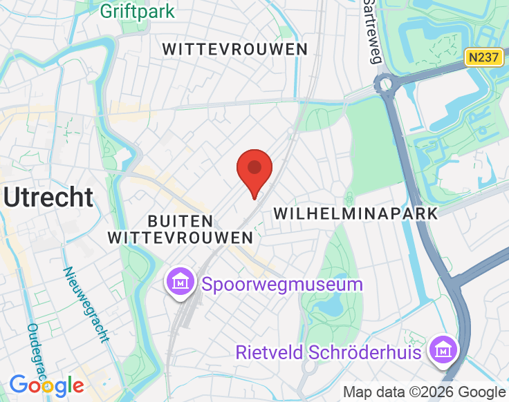 Kaart van Utrecht