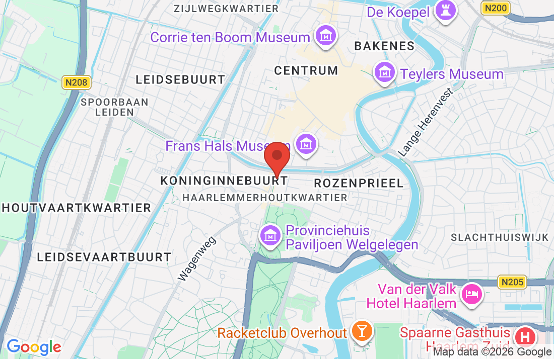 Kaart van Houtplein 7, Haarlem