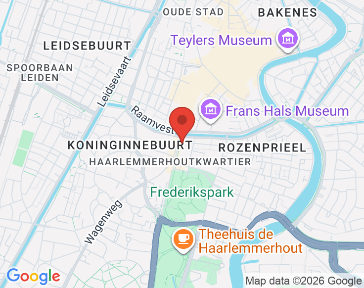 Kaart van Haarlem