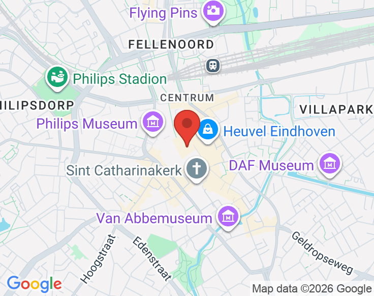 Kaart van Eindhoven