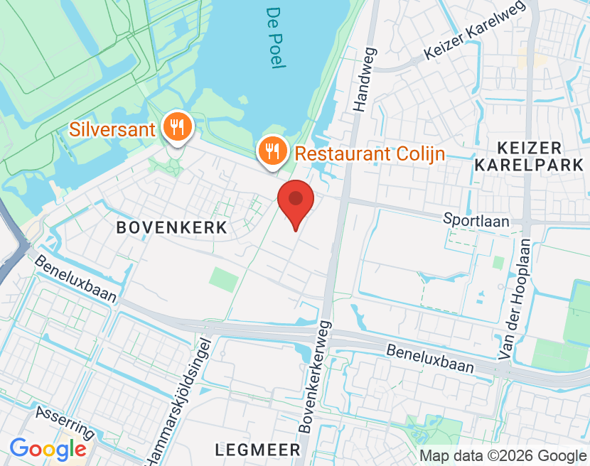 Kaart van Amstelveen Maalderij 21, 1185 ZB Amstelveen