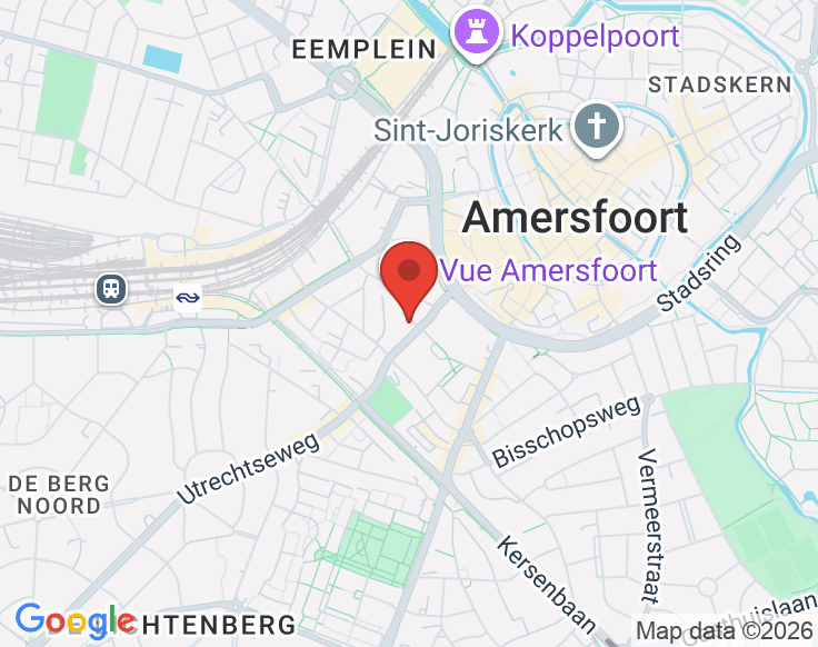 Kaart van Amersfoort